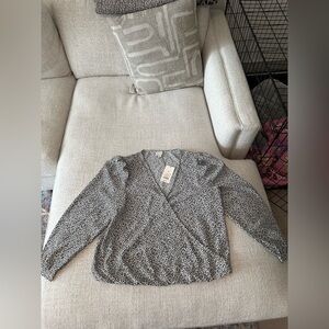 Target: A New Day Brand New w/ Tags XL Black & White Blouse